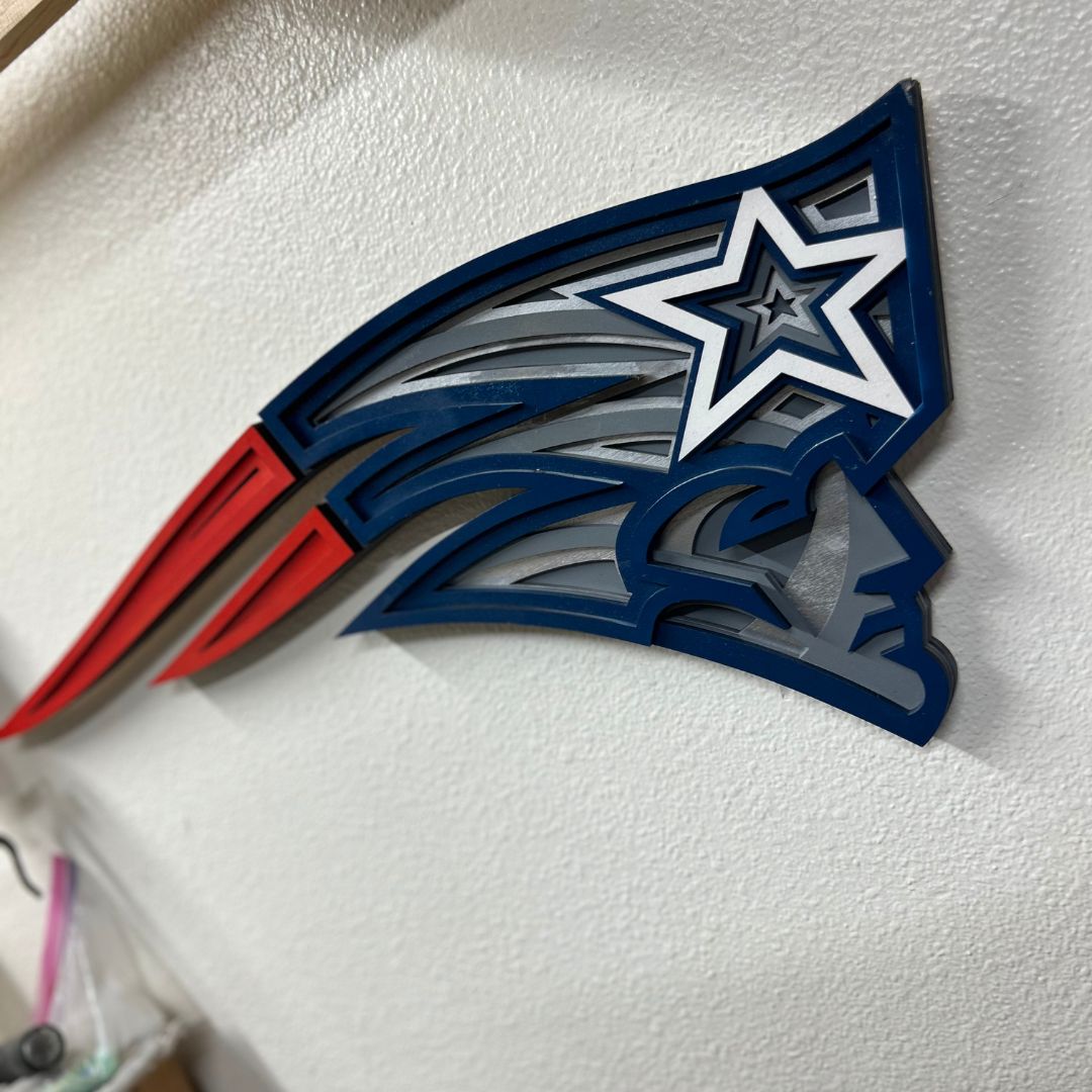 Dallas Cowboys Wood Wall Art – Patriot Wood